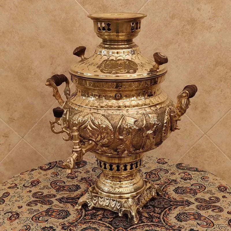 خریدار سماور زغالی روسی در تهران | تشخیص اصالت و فروش