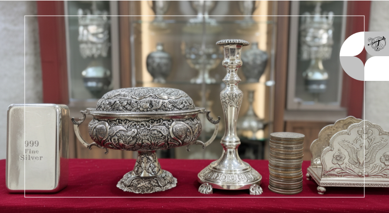 مهر نقره چیست؟ راهنمای عیار 800، 830 و 925 ظروف قدیمی
