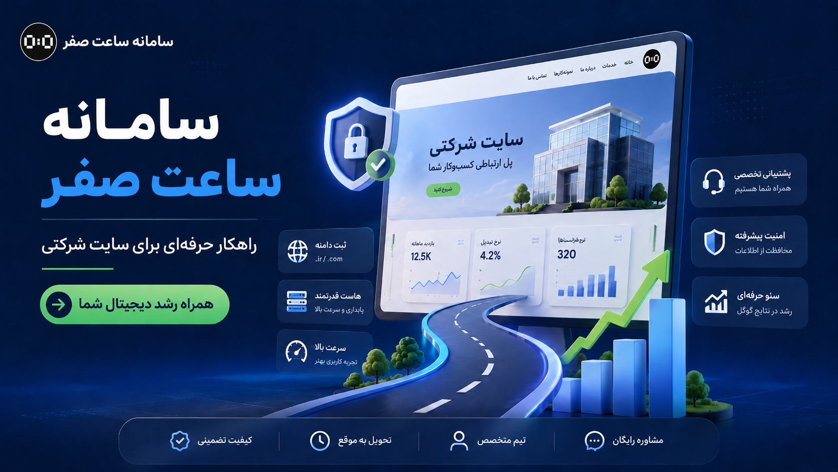 ساعت صفر - سامانه های اختصاصی کسب و کار