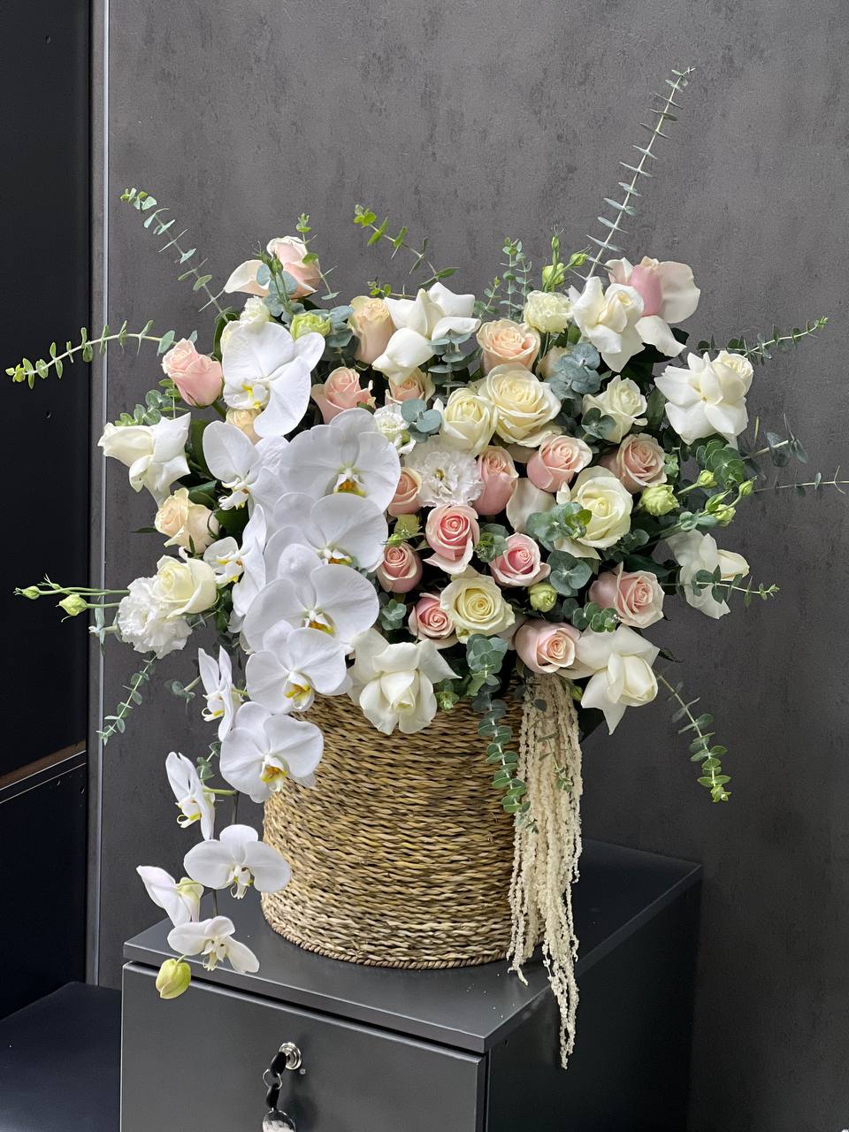 باکس گل حصیری