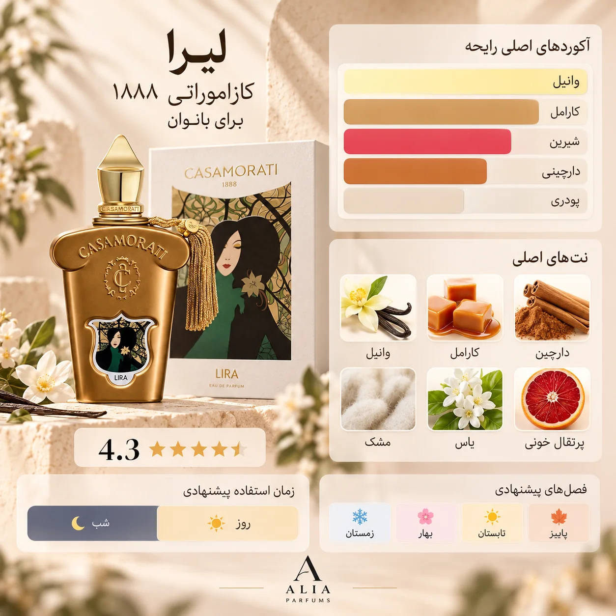 کازاموراتی لیرا | Casamorati Lira